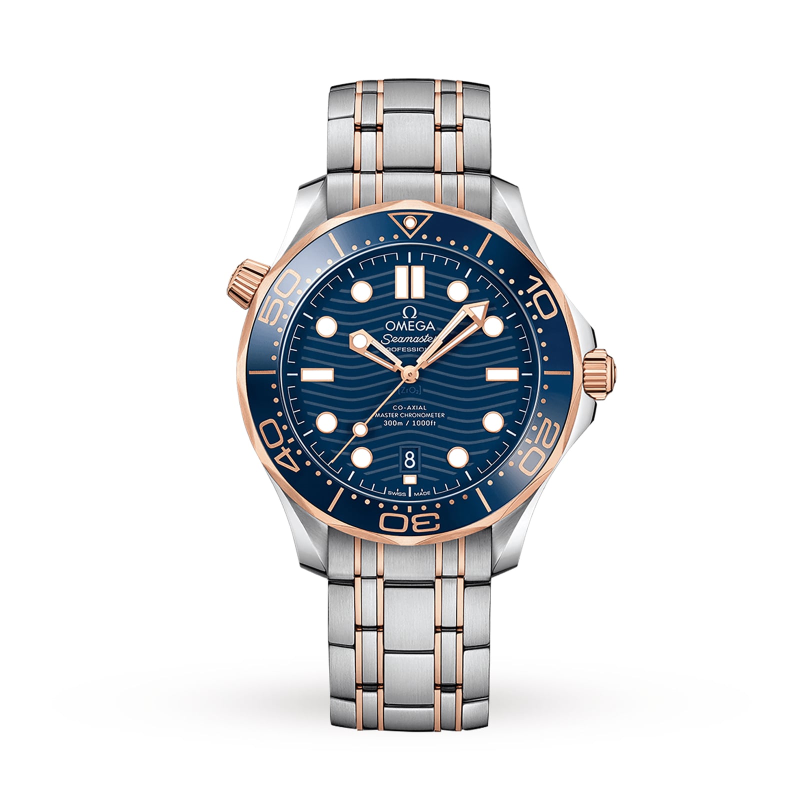 nlbd3gory5s.jpg Omega Seamaster Diver 300M Co-Axial 42mm Mens Watch Blue MPN: O21020422003002 - Image 1