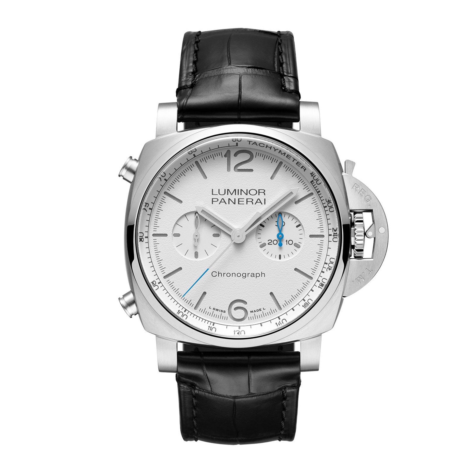 sewb0nqarkx.jpg Panerai Luminor Chrono 44mm Mens Watch - Interchangeable Strap MPN: PAM01218 - Image 1