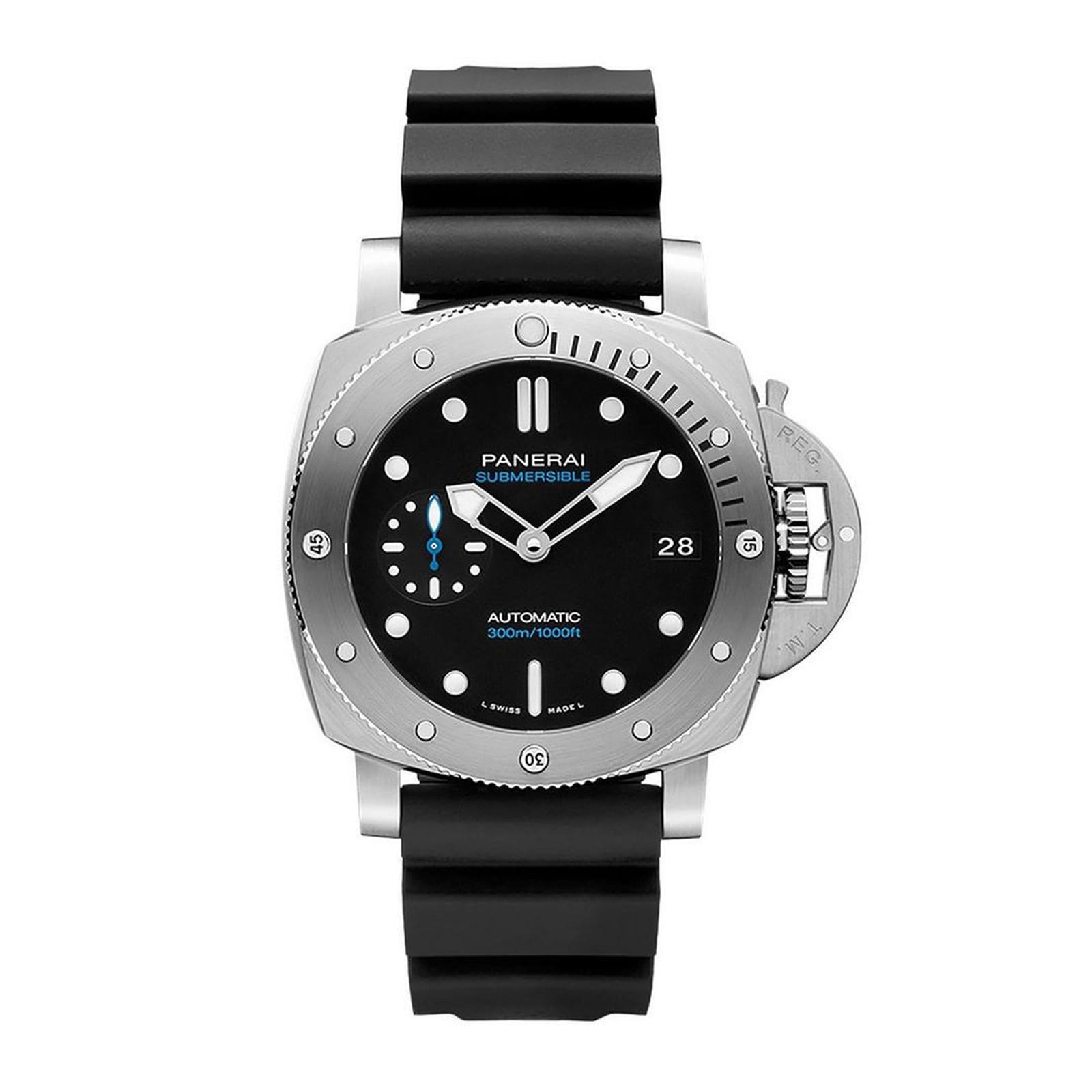 zrs0jqrxf20.jpg Panerai Submersible QuarantaQuattro 44mm Mens Watch - Interchangeable Strap MPN: PAM01596 - Image 1