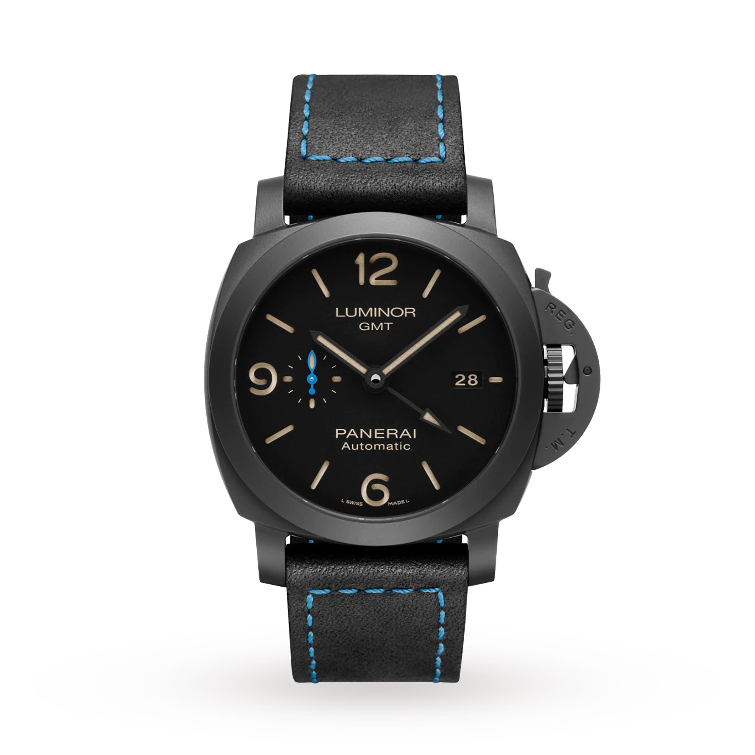 3q2mhlfybpq.jpg Panerai Luminor GMT 44mm Mens Watch MPN: PAM01441 - Image 1
