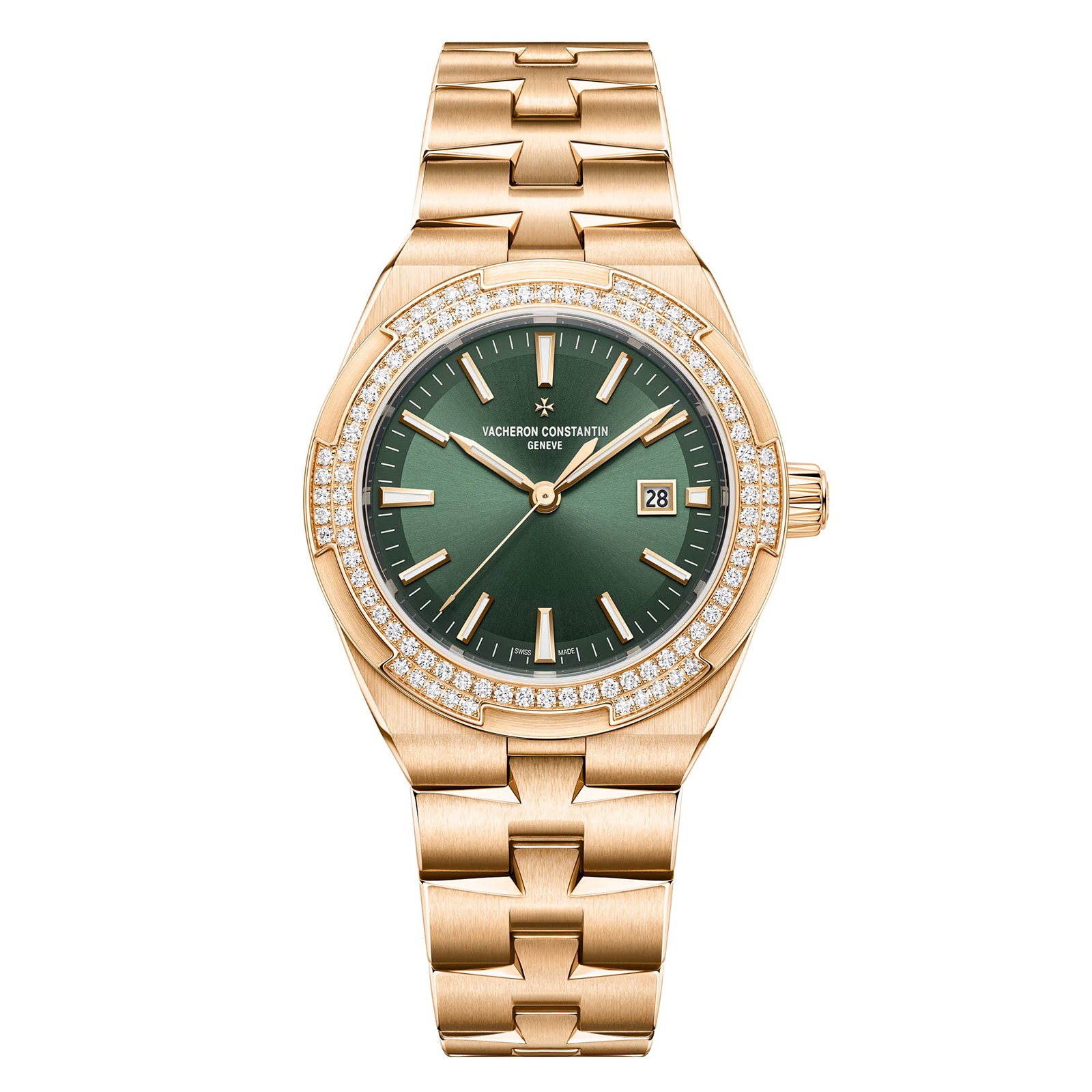 tf0gx2q5sii.jpg Vacheron Constantin Overseas Self-Winding 35mm Pink Gold Watch MPN: 4605V/200R-B969 - Image 1