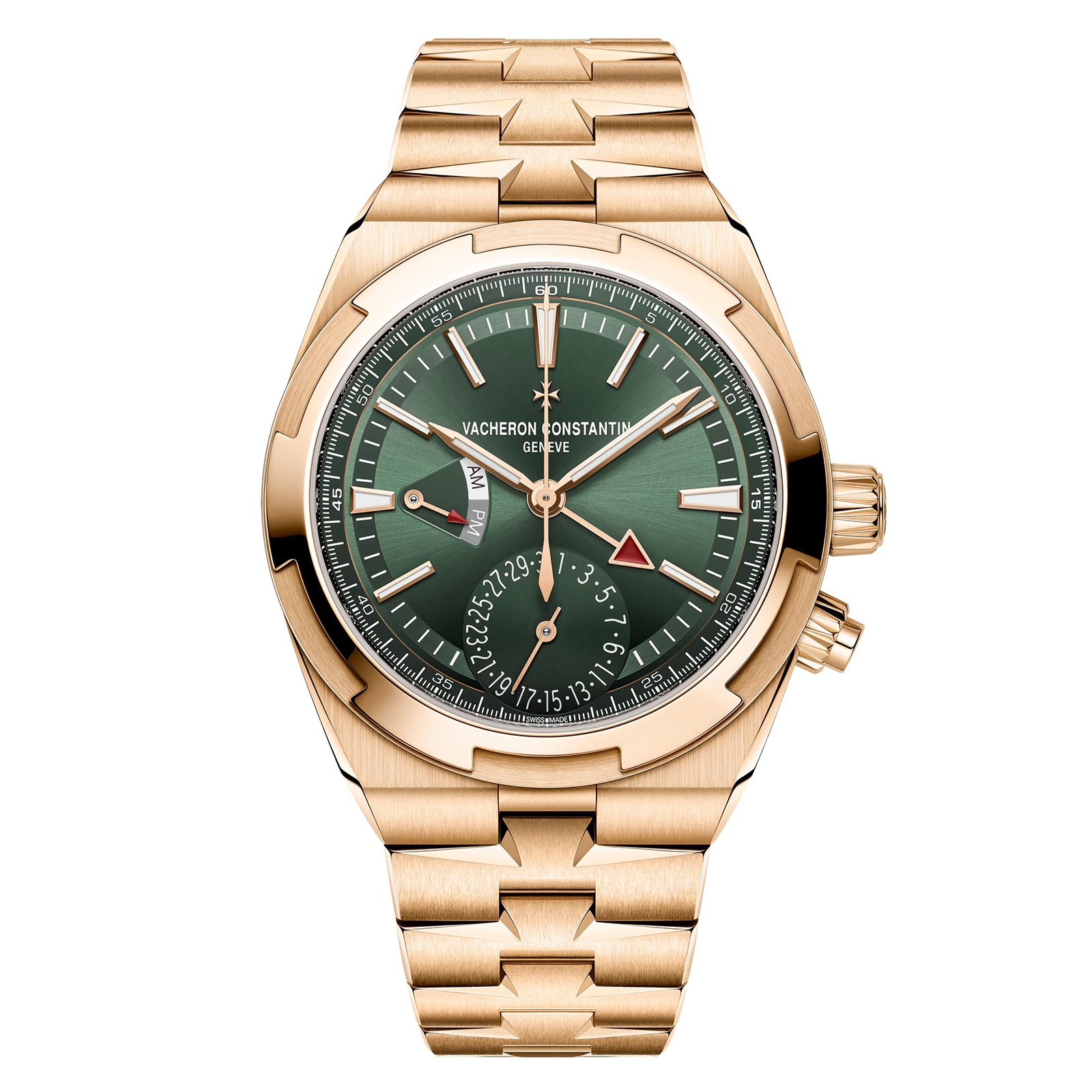 img341hrkvv.jpg Vacheron Constantin Overseas Dual Time 41mm Pink Gold Watch MPN: 7920V/210R-B965 - Image 1