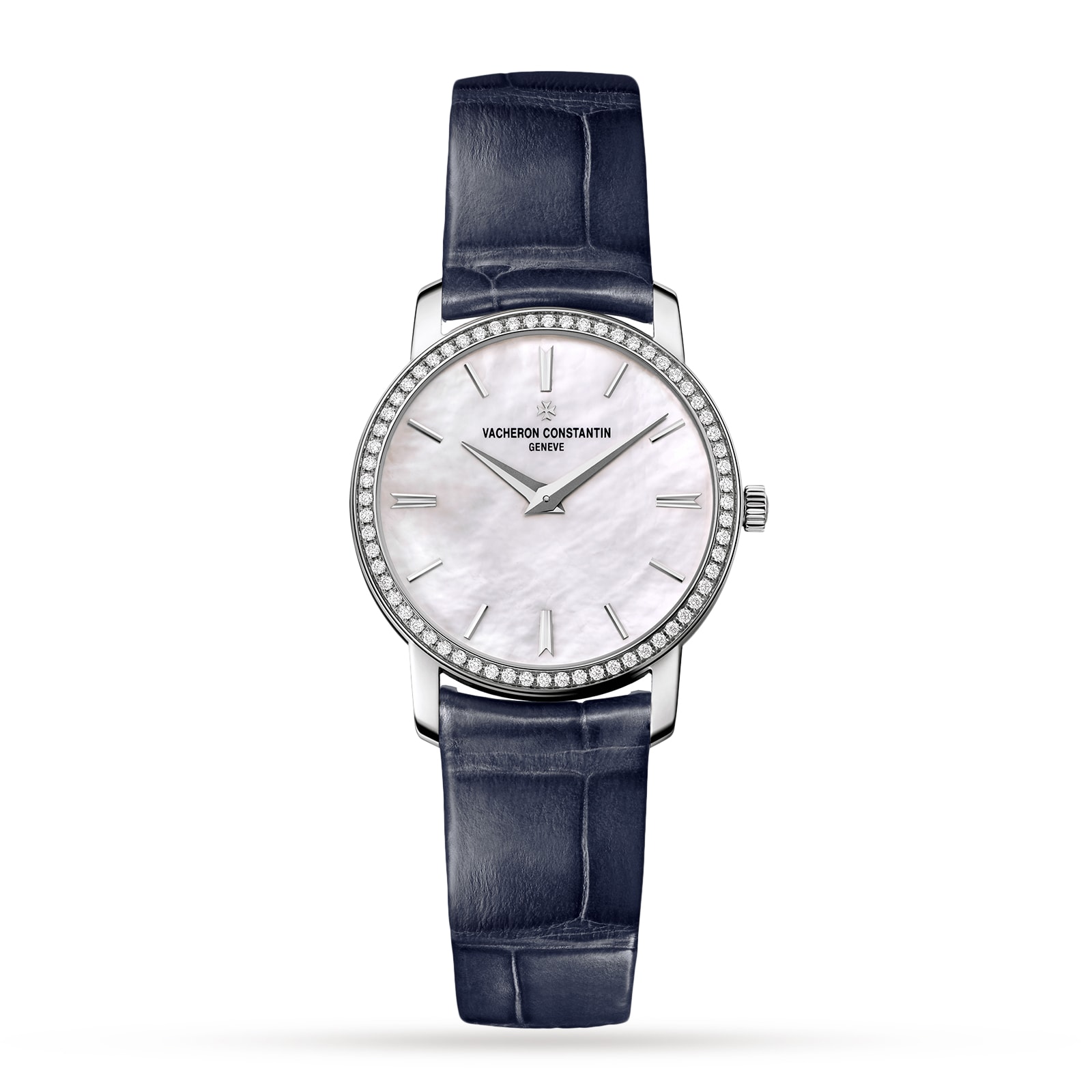 voiisx5zxdf.jpg Vacheron Constantin Traditionelle Diamond Bezel MPN: 25558/000G-B157 - Image 1